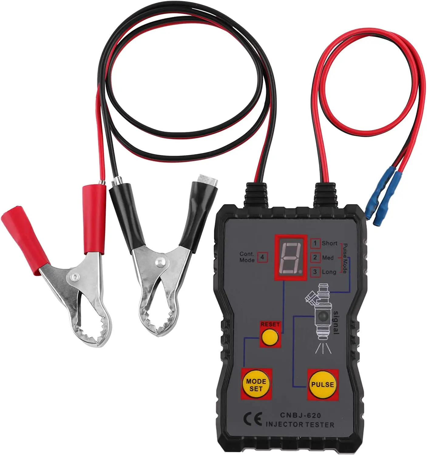 12V Fuel Injector Tester Professional Ignition Fuel Injector Pulse Tester 4 Mode - £90.69 GBP