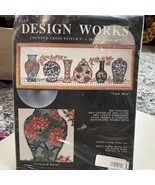 Design Works Vase Row Counted Cross Stitch Kit 9269 - NOS - $23.76