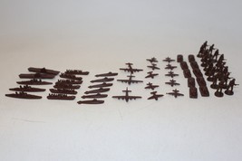1984 MB Axis & Allies Board Game 58 Brown Military Units USSR Replacement Pieces - £10.89 GBP
