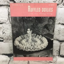 Ruffled Doilies Star Pattern Book No. 59 American Thread Company Vintage 1948  - £11.59 GBP