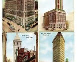 6 Success Postal Card Company Famous Buildings of New York Postcards - $17.82