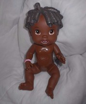 Baby Alive All Gone Hasbro 2009 Interactive Black Girl Talking Doll Tested Works - £37.21 GBP