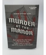 Murder Manor Card Game Professor Puzzle Ages 8+ Players 4+ Free Shipping - $13.18 CAD