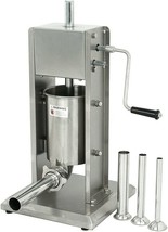 3L Manual Commercial Stainless Steel Vertical Sausage Stuffer Meat Fille... - $145.45