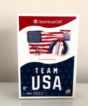 New American Girl Doll Team USA Medal Ceremony Set Jacket Booklet Flag 3 Medals - £7.86 GBP
