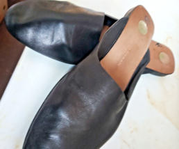 Donna Karan Designer Real Leather  Slip On Summer Sandals Sz 7 - £4.88 GBP