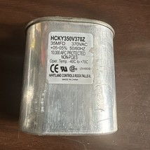 Hartland Controls Run Capacitor 35 + 5 mfd 370 Volts Oval Tested HVAC - $274.77 MXN