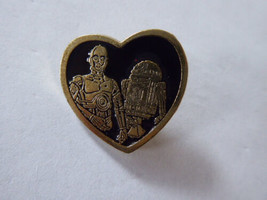 Disney Trading Pins 145451 C3PO &amp; R2D2 - Heart Humanitarian Variety - Star Wa... - £11.31 GBP
