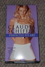 Vintage Claudia Schiffer Perfectly Fit Abs VHS Tape 1995 Cassette - £11.94 GBP