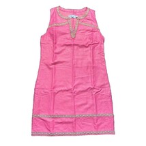 Vineyard Vines Shimmer linen Sleeveles Tunic Dress Sz 2 - $36.10