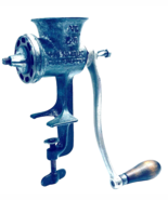 COLUMIBA FOOD CHOPPER Hand Crank Meat Grinder w/Wooden Handle - #120 - V... - $338.33 MXN