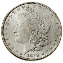 1878 7TF Rev 78 Silver Morgan Dollar in Choice BU, Excellent Eye Appeal - £178.04 GBP
