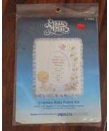 Paragon Needlecraft Precious Moments Stitchery Baby Frame Kit for 5X7 Photo - £15.56 GBP