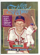Stan Musial Hall of Fame Diamond King Puzzle 1988 - £21.91 GBP
