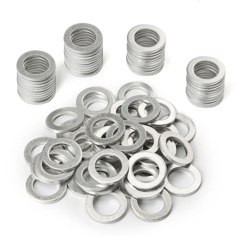 100PCS Replacement Part For Honda For Acura 14MM Oil Drain Plug Crush Washer - £21.03 GBP