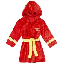 Flash Barry Allen Kids Hooded Robe Red - £16.81 GBP