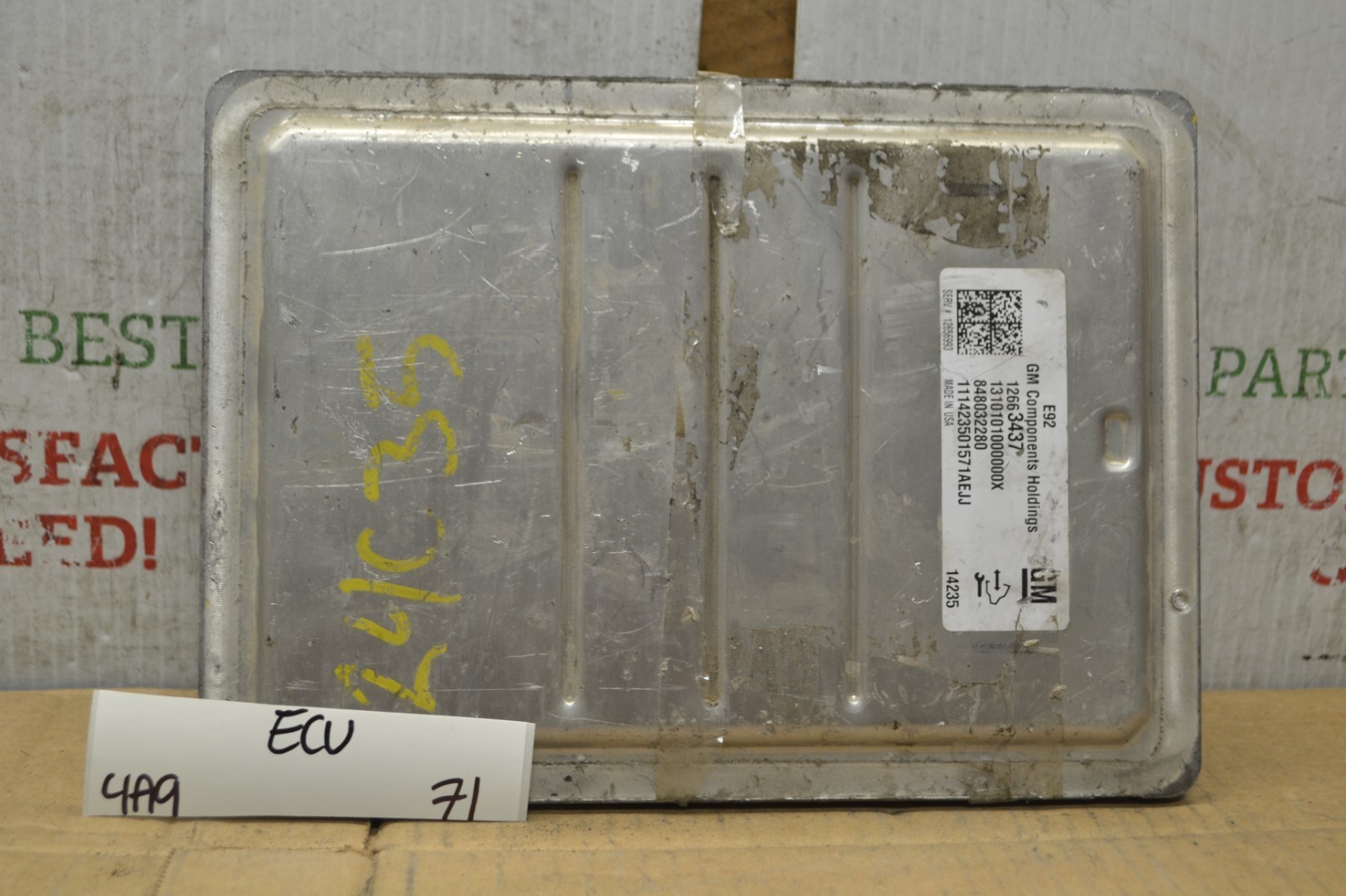 2014-2016 GMC Sierra Engine Control Unit ECU 12656993 Module 71-4A9 - $48.99