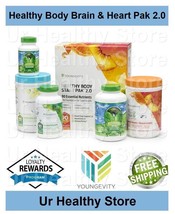 Healthy Body Brain and Heart Pak 2.0 Youngevity PACK  **LOYALTY REWARDS** - £170.62 GBP