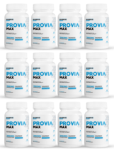 12 Pack Provia Max, advanced support for male virility & vitality-60 Tablets x12 - $316.79