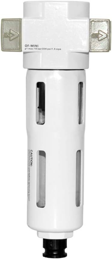 Beduan 1/4&quot; Air In-Line Compressed Particulate Filter,Moisture Water Tra... - $33.47