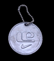 Lebron James Nike Hang Tag Keychain Silver Metal Coin Limited Edition 2&quot; - £17.54 GBP