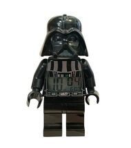 Disney Star Wars Baby Yoda Grogu Lot Darth Vader Alarm Clock Plush Build a Bear image 2