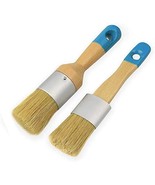 Chalk &amp; Wax Paint Brush Set For Furniture,Diy Painting And Waxing Tool,M... - £15.13 GBP