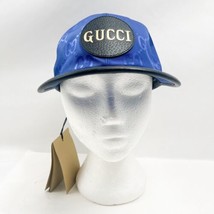 Gucci Off The Grid Blue Baseball Hat Size M Medium New with Tags - $415.06