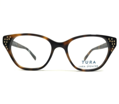 Tura Brille Rahmen LS112 TOR Schildplatt Gold Cat Eye Lara Spencer 49-17-135 - £36.16 GBP