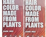 Two (2) Naturally Brite ~ DARK RED ~ Henna Hair Dye ~ Color Made From Pl... - $18.70