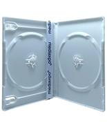 PREMIUM STANDARD Solid White Color Double DVD Cases (100% New Material) - €17,23 EUR+