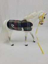 Vtg 1996 Empire Grand Champions Horse Feed N Nuzzle Stallion Gray Thoroughbred  - £133.21 GBP