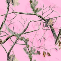 Realtree Pink  vinyl Wrap air release MATTE Finish 12&quot;x12&quot; - $8.42