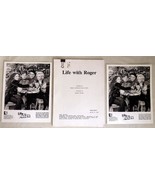 Original 1996 LIFE WITH ROGER Script &amp; 2 Cast Signed Photos Mike O&#39;Malle... - $67.90 CAD
