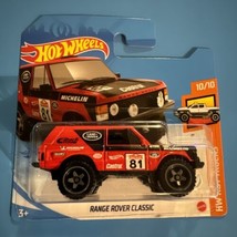 2022 Hot Wheels Range Rover Classic Hot Trucks -Red #245/250 Short Card - £7.46 GBP