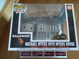 Funko Pop Town Halloween Michael Myers with Myers House #25 - Spirit Exclusive - £63.20 GBP