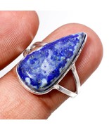 Lapis Lazuli Gemstone Handmade Fashion Antique Gift Ring Jewelry 8.25&quot; S... - £3.12 GBP