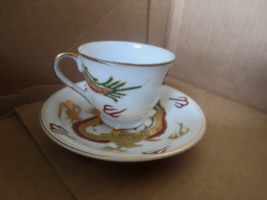 Vintage Sunray China Kutani Japan Cup and Saucer Dragon Hand Painted Dec... - £6.04 GBP