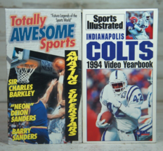 Sports Illustrated Indianapolis Colts 1994 Football VHS+Totally Awesome Sports - £7.14 GBP