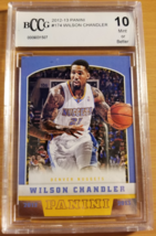 Wilson Chandler 2012-13 Panini #174 Base Card BCCG Graded 10 Denver Nuggets NBA - $1.00