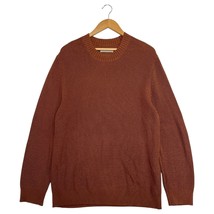Everlane Sweater Womens Extra Large Brown Crewneck Organic Cotton Coolma... - $41.57