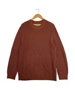 Everlane Sweater Womens Extra Large Brown Crewneck Organic Cotton Coolma... - $41.57