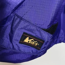 REI Men&#39;s Windbreaker Jacket Gore-Tex Size Small Full Zip Up Blue/Purple Hood - £10.17 GBP