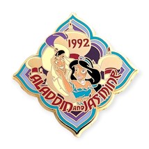 Aladdin Disney 12 Months of Magic Pin: Prince Ali and Jasmine - £15.90 GBP