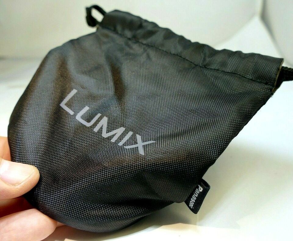 Panasonic Lumix canvas Lens Pouch Case 4x4&quot; for M4/3 12-35mm f2.8 - $17.32