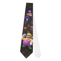 Necktie Wario Waluuigi Mario Evil Cosplay Halloween  - £19.65 GBP