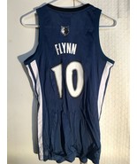 Adidas Women&#39;s NBA Jersey Minnesota Timberwolves Flynn Blue sz M - £4.62 GBP