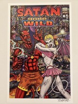 Frank Forte Satan Gone Wild Print  7”x11 Signed W/ COA Sexy  Pop Surrealism - £11.19 GBP