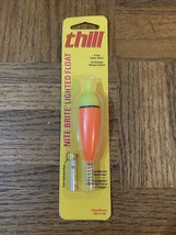 Thill Night Brite Lighted Float 4” Yellow. LF300 - £9.25 GBP