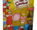 The Simpsons World of Springfield Playmate Sunday Best Lisa Series 9, Ne... - £10.99 GBP